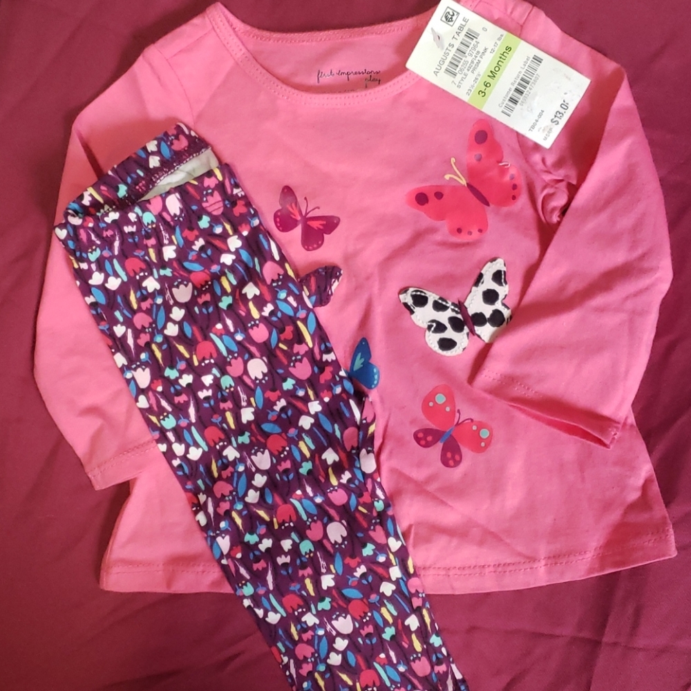 Babies Butterfly Matching Set